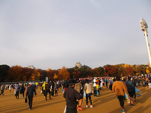 2017年11月26日（日）第7回大阪マラソン完走しました！！